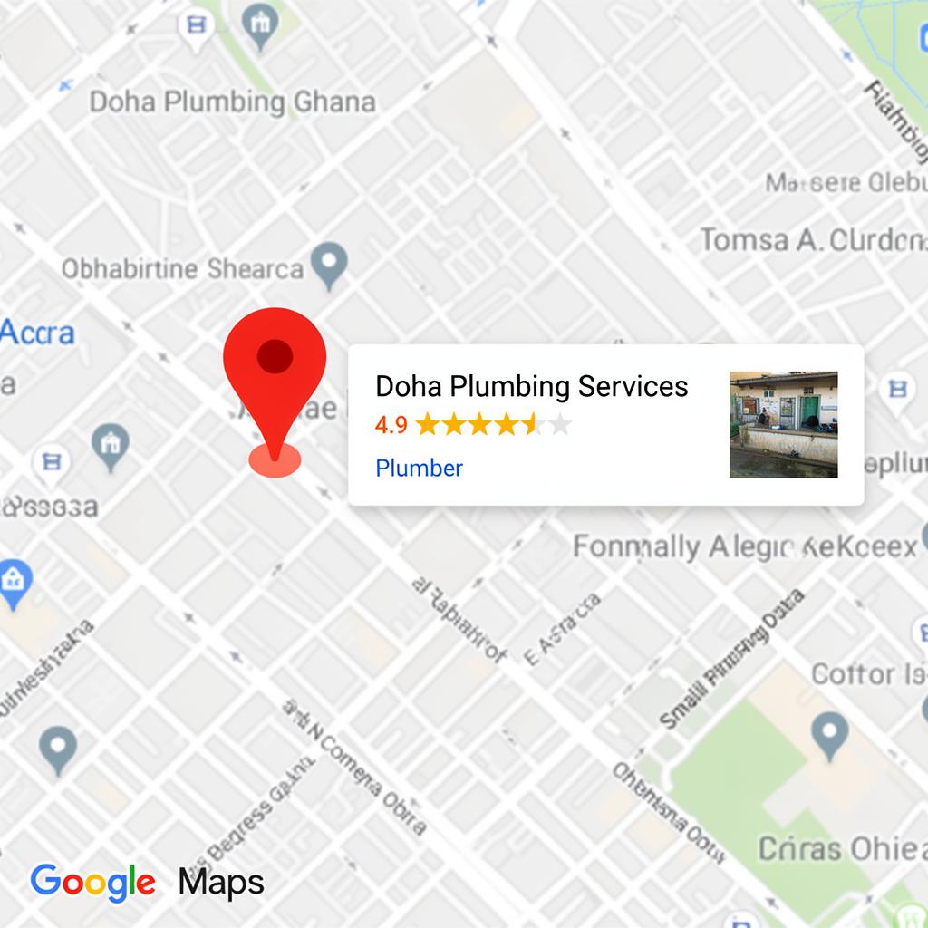 Google Pinned Location